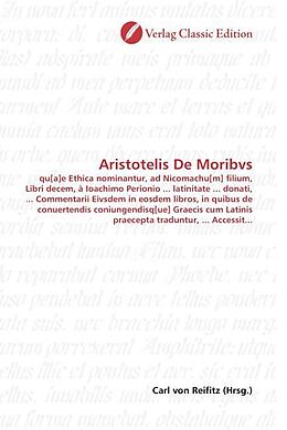 Kartonierter Einband Aristotelis De Moribvs von 