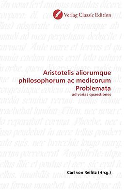 Kartonierter Einband Aristotelis aliorumque philosophorum ac medicorum Problemata von 