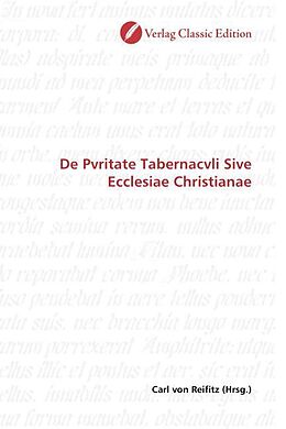 Kartonierter Einband De Pvritate Tabernacvli Sive Ecclesiae Christianae von 