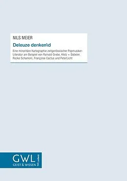 E-Book (epub) Deleuze denken\d von Nils Meier