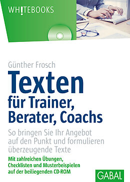 Fester Einband Texten für Trainer, Berater, Coachs von Günther Frosch