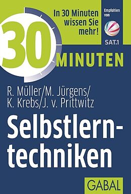 Paperback 30 Minuten Selbstlerntechniken von Rudolf Müller, Martin Jürgens, Klaus Krebs