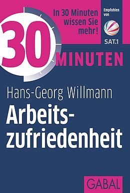 Paperback 30 Minuten Arbeitszufriedenheit von Hans-Georg Willmann