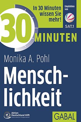 Paperback 30 Minuten Menschlichkeit von Monika A. Pohl