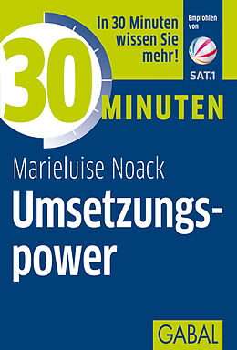 Paperback 30 Minuten Umsetzungspower von Marieluise Noack