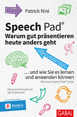 Fester Einband Speech Pad: Warum gut präsentieren heute anders geht von Patrick Nini