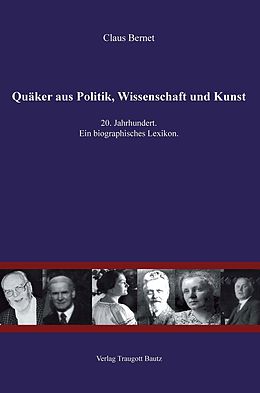E-Book (pdf) Quäker aus Politik, Wissenschaft und Kunst von Claus Bernet