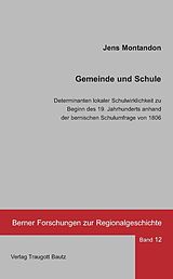 E-Book (pdf) Gemeinde und Schule - von Jens Montandon