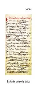 E-Book (pdf) Ekkehardus poeta qui et doctus von Stefan Weber