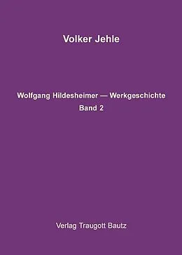 E-Book (pdf) Wolfgang Hildesheimer. Werkausgabe von Volker Jehle