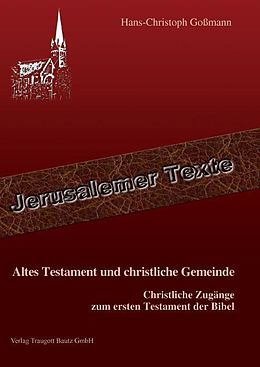 E-Book (pdf) Altes Testament und christliche Gemeinde von Hans-Christoph Goßmann