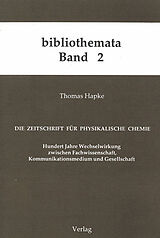 E-Book (pdf) Die Zeitschrift für Physikalische Chemie von Thomas Hapke