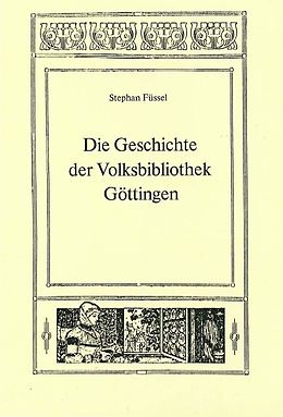 E-Book (pdf) Die Geschichte der Volksbibliothek Göttingen von Stephan Füssel