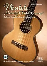  Notenblätter Ukulele-Melody-Chord-Concept