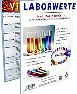 Kartonierter Einband Laborwerte - extra kompakt & leicht verständlich - Faltkarte A6 - Patienten-Ratgeber & Fachliteratur von Uwe Verlag Hawelka