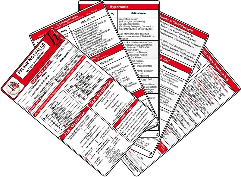 Pflege Notfälle "kompakt" im Tages- & Nachtdienst