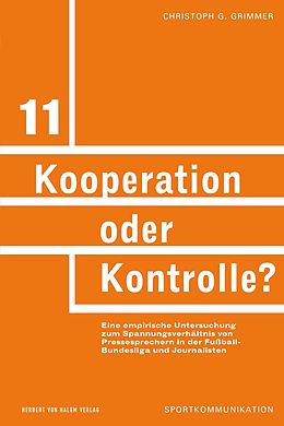 E-Book (pdf) Kooperation oder Kontrolle? von Christoph G. Grimmer