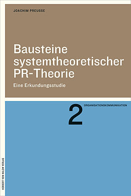 E-Book (pdf) Bausteine systemtheoretischer PR-Theorie von Joachim Preusse