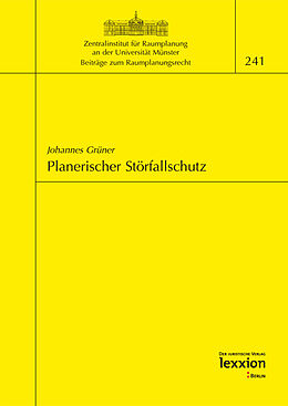 Kartonierter Einband Planerischer Störfallschutz von Johannes Grüner