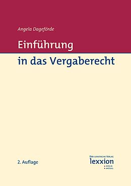 E-Book (pdf) Einführung in das Vergaberecht von Angela Dageförde