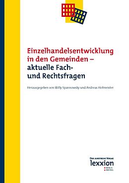 E-Book (pdf) Einzelhandelsentwicklung in den Gemeinden - aktuelle Fach- und Rechtsfragen von 