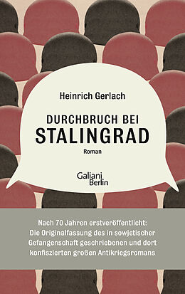 Livre Relié Durchbruch bei Stalingrad de Heinrich Gerlach