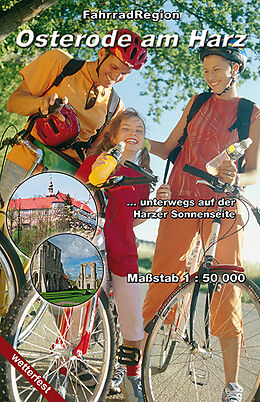 (Land)Karte Fahrradregion Osterode am Harz von 