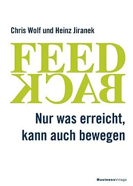 E-Book (pdf) Feedback von Chris Wolf, Heinz Jiranek