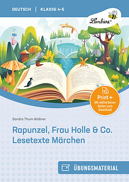 Geheftet Rapunzel, Frau Holle &amp; Co. Lesetexte Märchen von Sandra Thum-Widmer