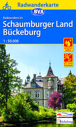 (Land)Karte Radwanderkarte BVA Radwandern im Schaumburger Land / Bückeburg 1:50.000, reiß- und wetterfest, GPS-Tracks Download von 31675 Bückeburg Schaumburger Land Tourismusmarketing e.V. Schloß
