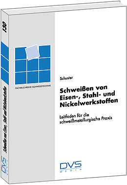 Fester Einband Schweissen von Eisen-, Stahl- und Nickelwerkstoffen von Jochen Schuster
