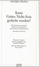 Kartonierter Einband (Kt) Kann Gottes Nicht-Sein gedacht werden? von 