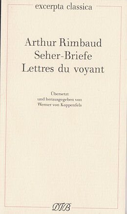 Kartonierter Einband Lettres du voyant /Seher-Briefe von Arthur Rimbaud
