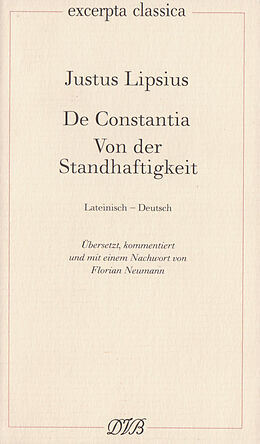 Kartonierter Einband De Constantia von Justus Lipsius