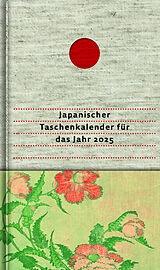Kartonierter Einband Japanischer Taschenkalender für das Jahr 2025 von Matsuo Bashô