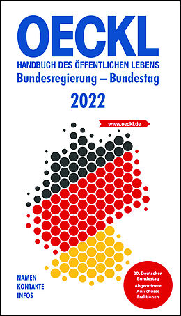 Kartonierter Einband OECKL.Bundesregierung, Bundestag 2022 von Albert Oeckl