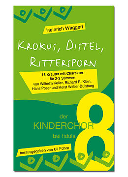 Wilhelm Keller Notenblätter Krokus, Distel, Rittersporn - 13 Kräuter