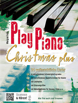  Notenblätter Play Piano Christmas plus