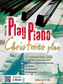Loseblatt Play Piano Christmas Plus von Margret Feils