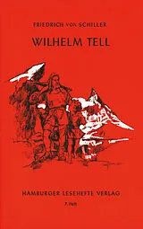 Kartonierter Einband Wilhelm Tell von Friedrich von Schiller