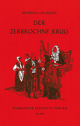 Kartonierter Einband Der zerbrochne Krug von Heinrich von Kleist