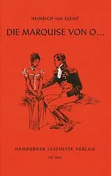 Kartonierter Einband Die Marquise von O... von Heinrich von Kleist