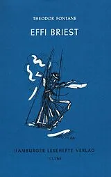 Kartonierter Einband Effi Briest von Theodor Fontane