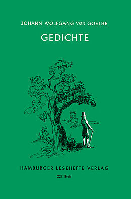 Kartonierter Einband Gedichte von Johann Wolfgang von Goethe