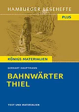 Kartonierter Einband Bahnwärter Thiel von Gerhart Hauptmann