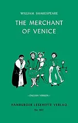 Kartonierter Einband (Kt) The Merchant of Venice von William Shakespeare, Shakespeare