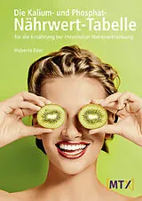 Kartonierter Einband Die Kalium- und Phosphat-Nährwert-Tabelle von Huberta Eder