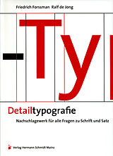 Fester Einband Detailtypografie von Friedrich Forssman, Ralf de Jong