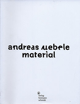 Kartonierter Einband (Kt) Material von Andreas Uebele