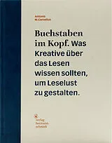 Fester Einband Buchstaben im Kopf von Antonia M. Cornelius